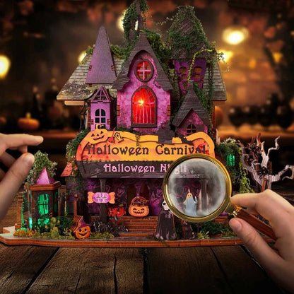 Plymagic DIY Mini House - Halloween Night