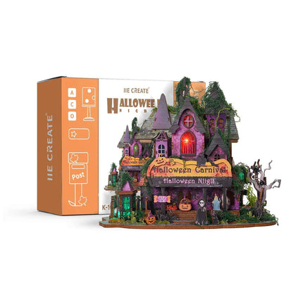 Plymagic DIY Mini House - Halloween Night