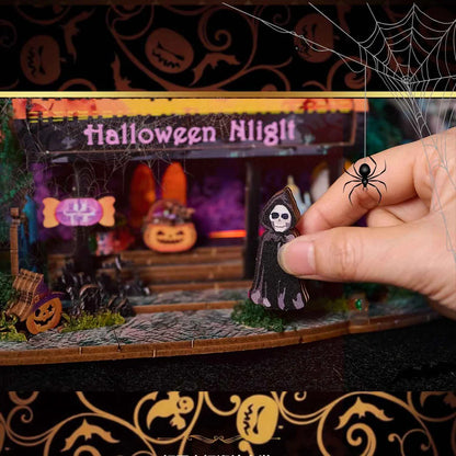 Plymagic DIY Mini House - Halloween Night