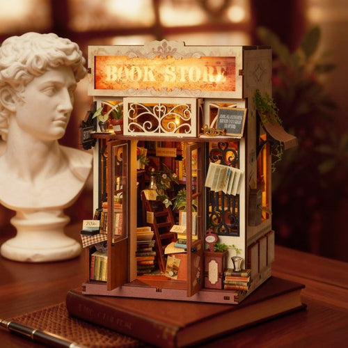 Plymagic DIY Book Nook - Art Bookstore