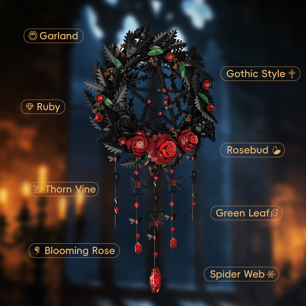 Plymagic Assembly Model - Pentagram Rose