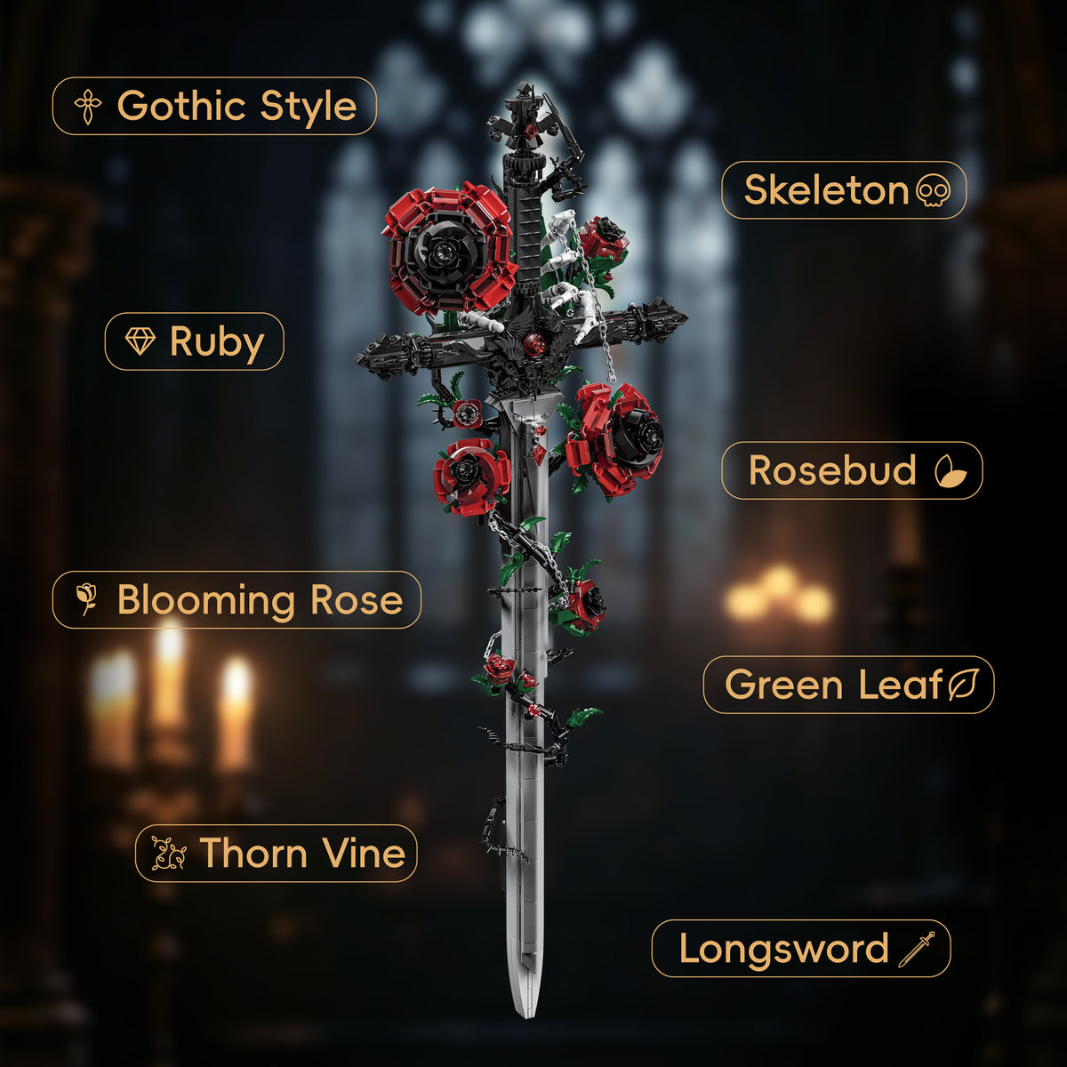 Plymagic Assembly Model - Black-Thorn Rapier