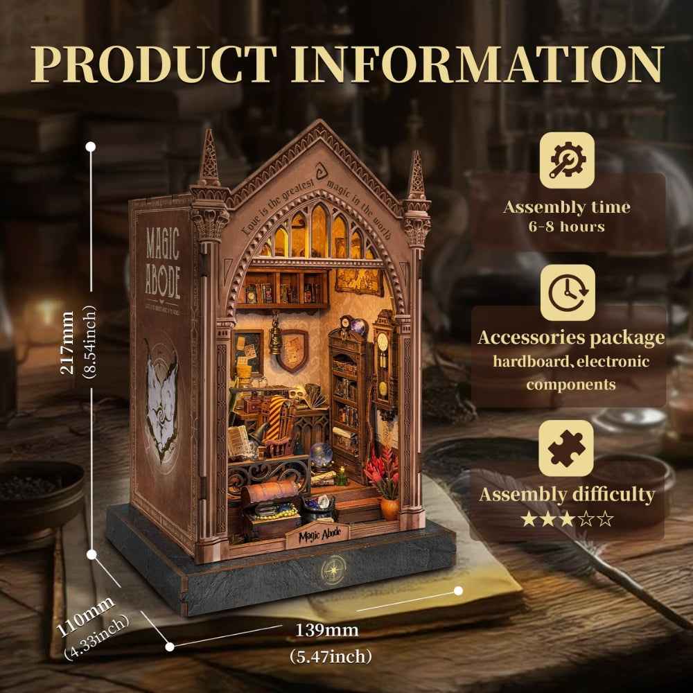 Plymagic DIY Book Nook - Magic Abode