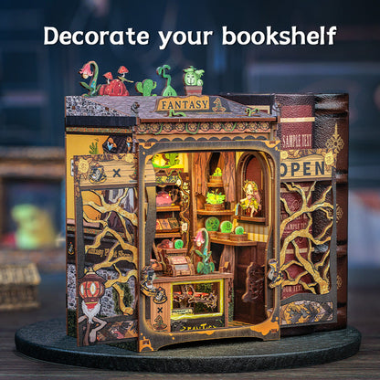 Plymagic DIY Book Nook - Fantacy Plant Shop