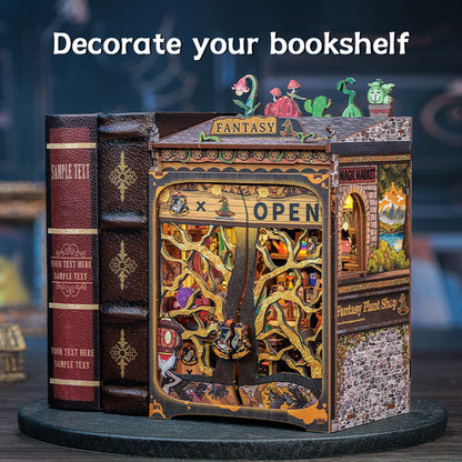 Plymagic DIY Book Nook - Fantacy Plant Shop