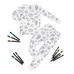 Kids' Bamboo Coloring Pajama Set