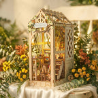 Plymagic DIY Book Nook - Serene Flower House