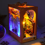 Plymagic DIY Book Nook -  Christmas Book Lane