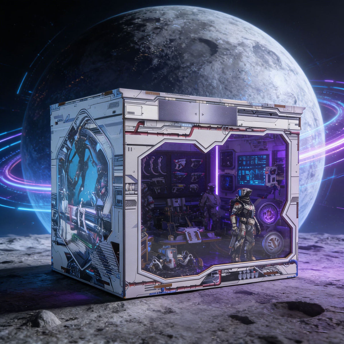 Plymagic DIY BookNook - Interstellar Space Station