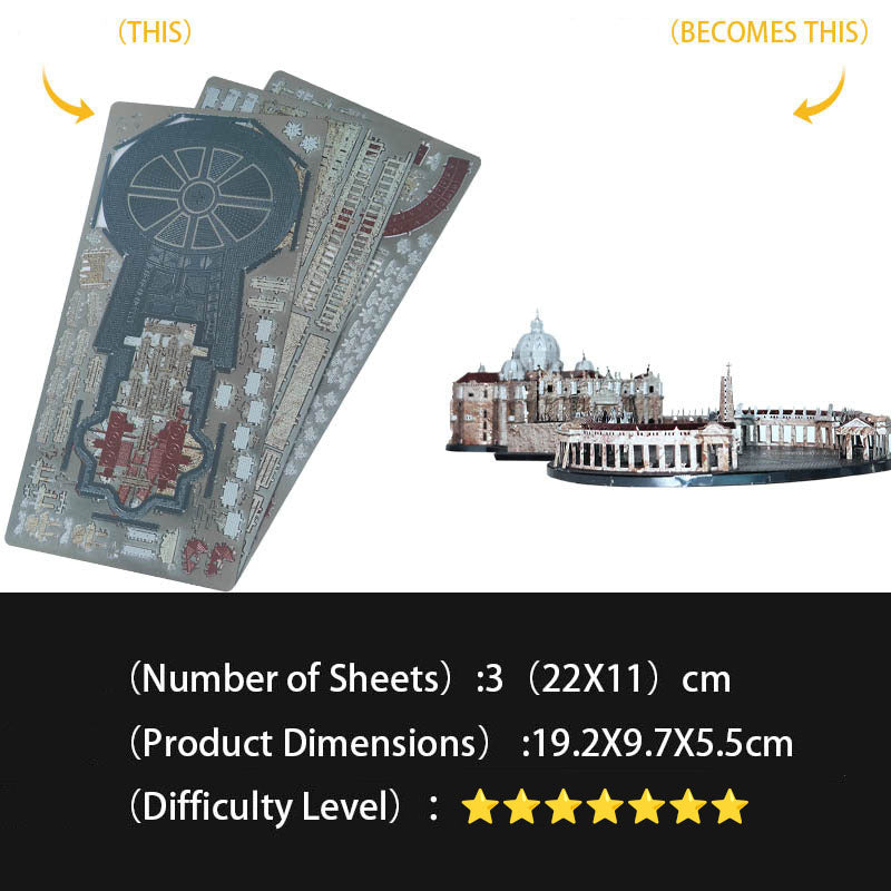 Plymagic Assembly Model - St. Paul's Church