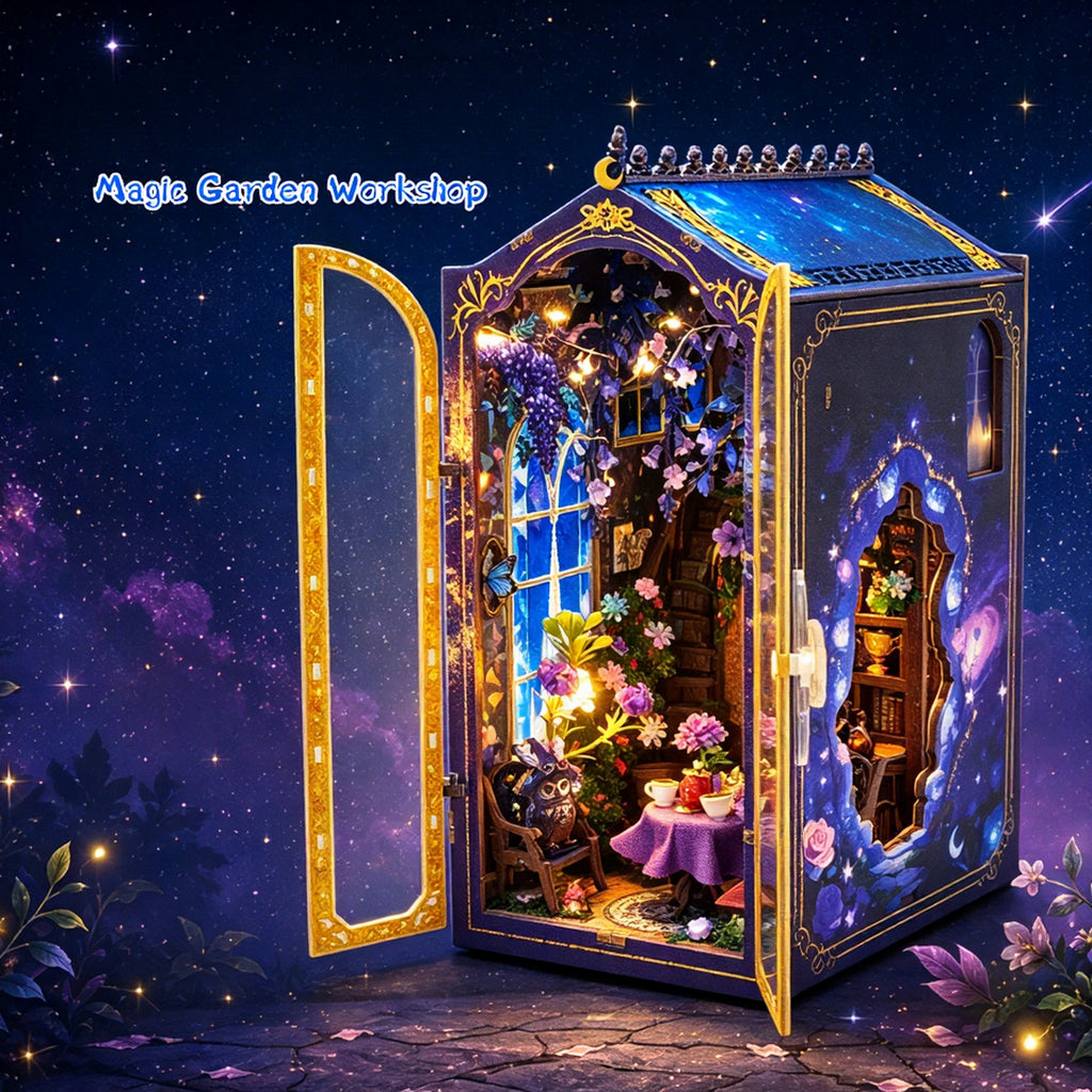 Plymagic DIY Book Nook - Magic Garden