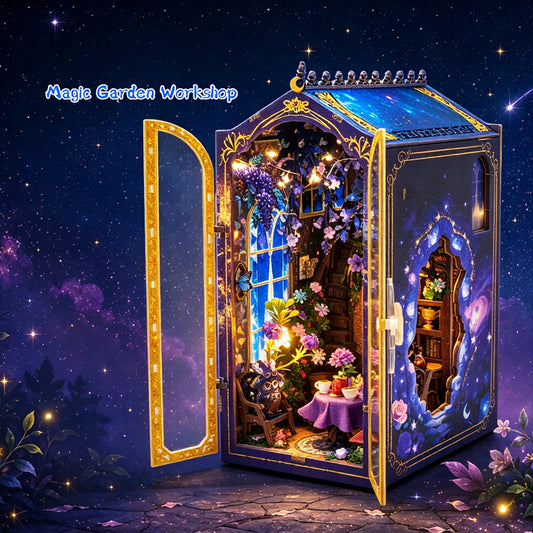 Plymagic DIY Book Nook - Magic Garden