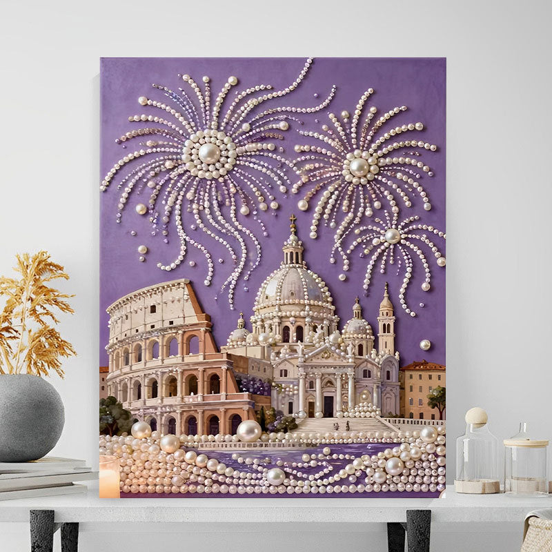 Plymagic DIY Pearl Art - Diamond painting
