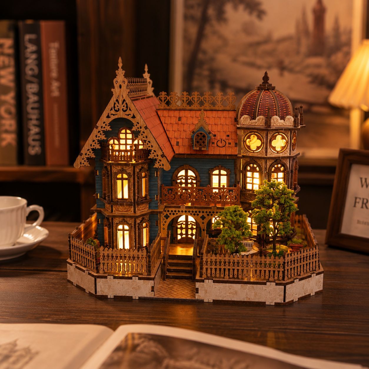 Plymagic DIY Mini House - Garden Villa