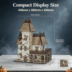 Plymagic DIY Mini House - Halloween Haunted House Decorations