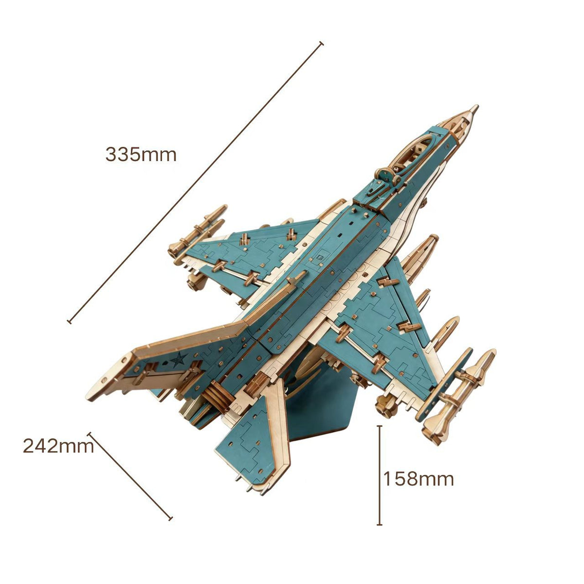 Plymagic Assembly Model - Fighter Jet Model