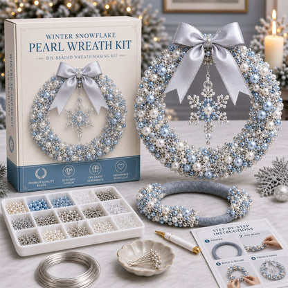 Plymagic DIY Pearl Art - Christmas Wreath
