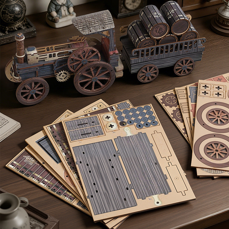 Plymagic Assembly Model - Vintage Wine Cart