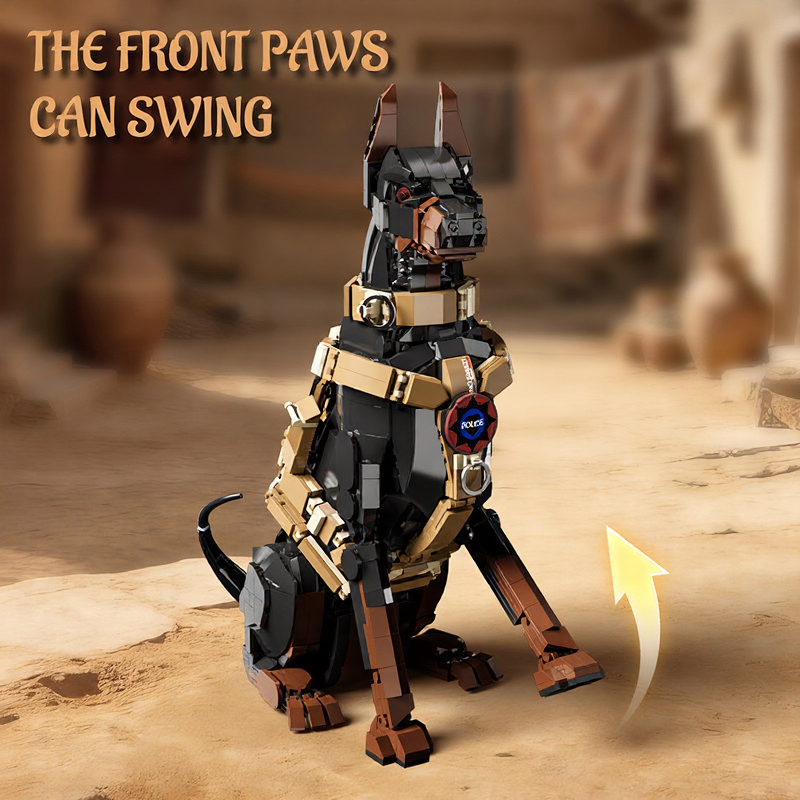Plymagic Assembly Model - Doberman Pinscher