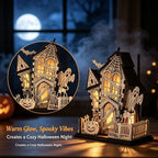 Plymagic DIY Mini House - Halloween Haunted House Decorations