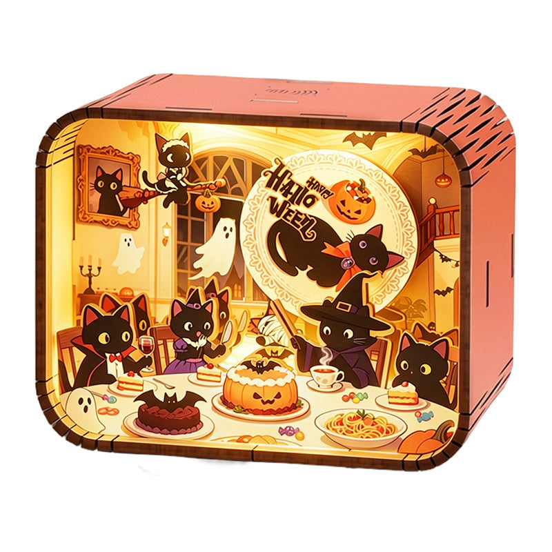 Plymagic Assembly Model - Halloween Music Box