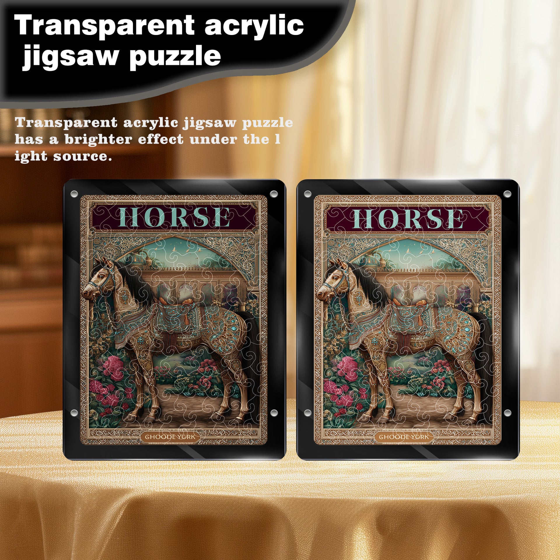 Plymagic DIY Puzzle - Vintage carved horse