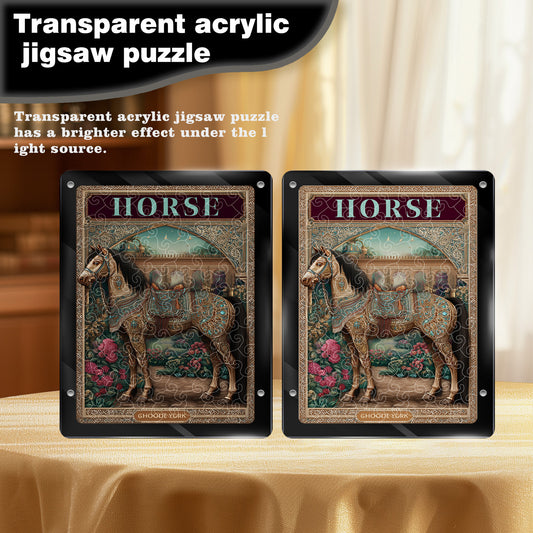 Plymagic DIY Puzzle - Vintage carved horse