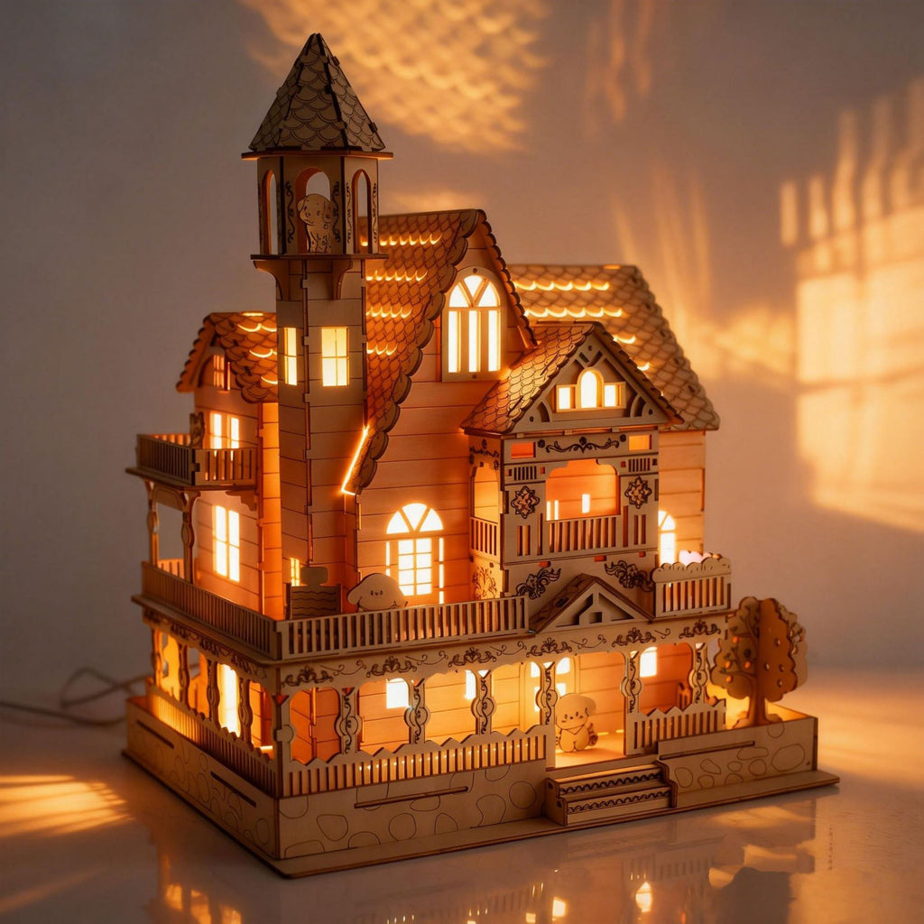 Plymagic Assembly Model - Cozy Garden Villa