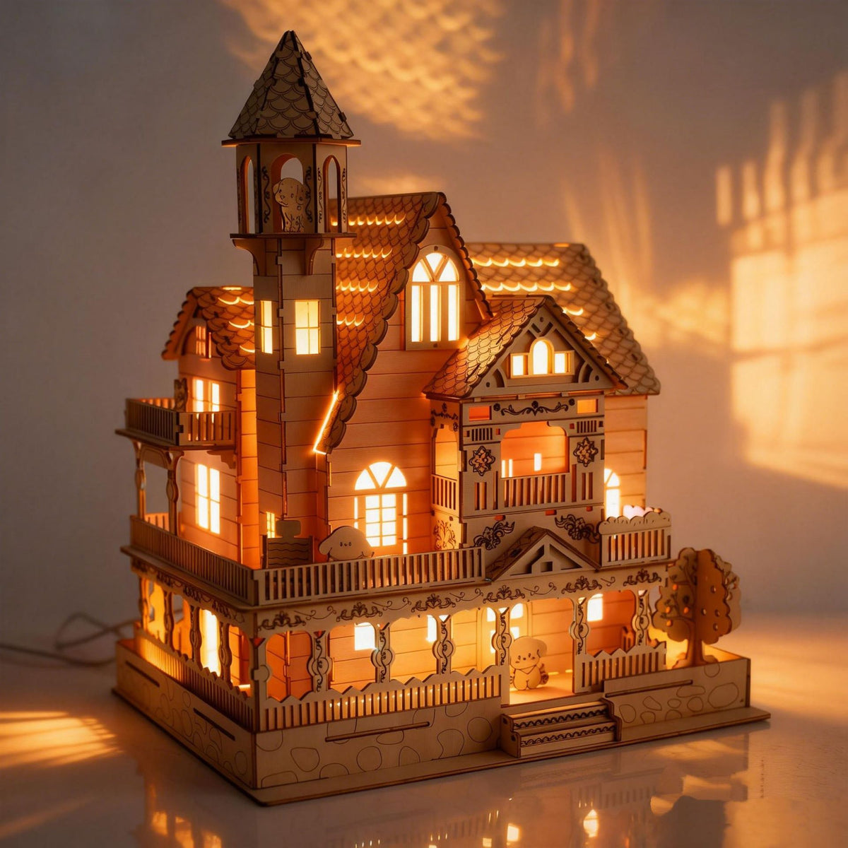 Plymagic Assembly Model - Cozy Garden Villa