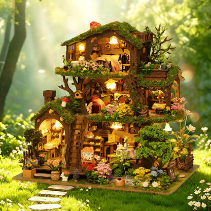 Plymagic DIY Mini House - Snowscape Villa