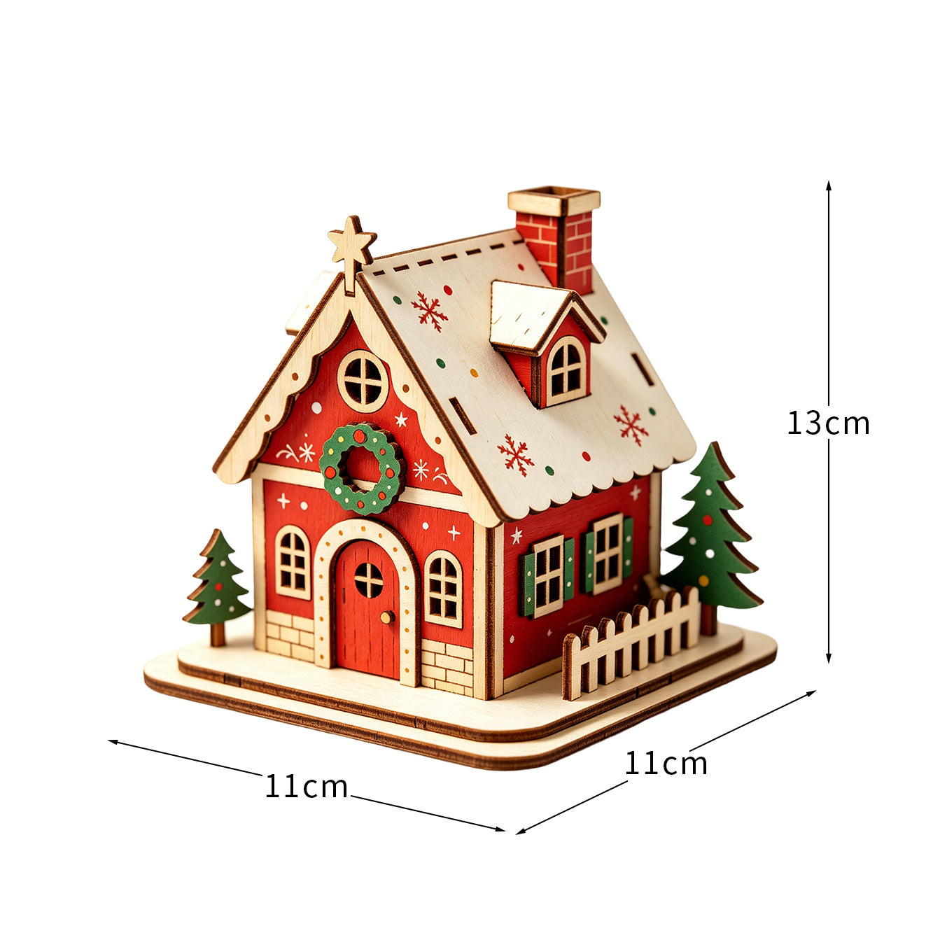 Plymagic DIY Mini House - Christmas Cabin