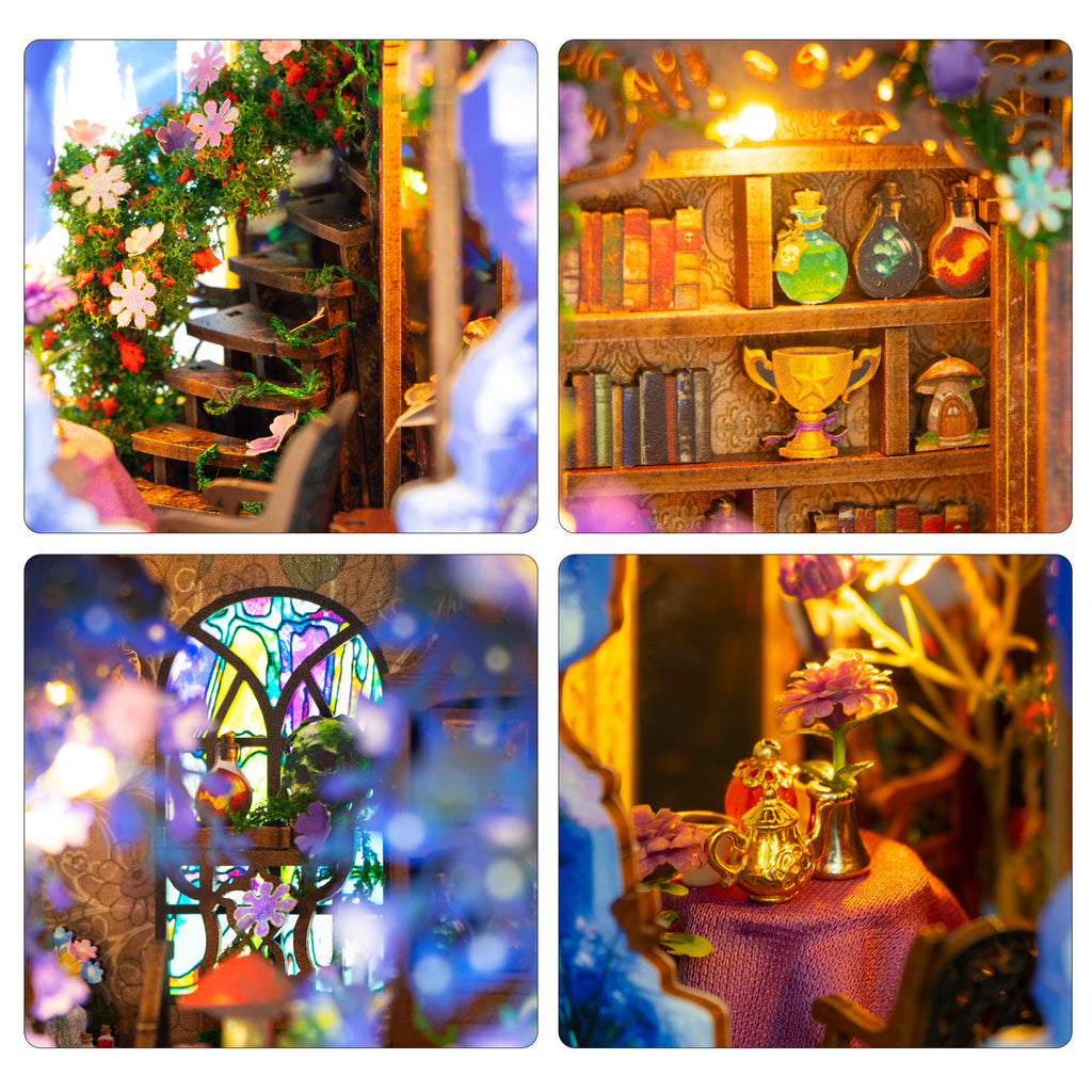 Plymagic DIY Book Nook - Magic Garden