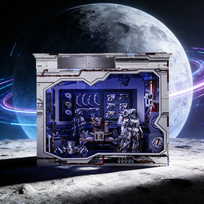 Plymagic DIY BookNook - Interstellar Space Station