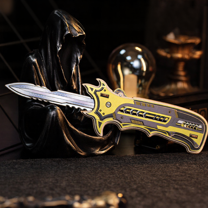 Plymagic Assembly Model - Wooden Butterfly Knife