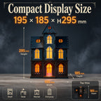 Plymagic DIY Mini House - Halloween Haunted House Decorations