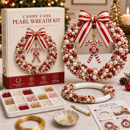Plymagic DIY Pearl Art - Christmas Wreath