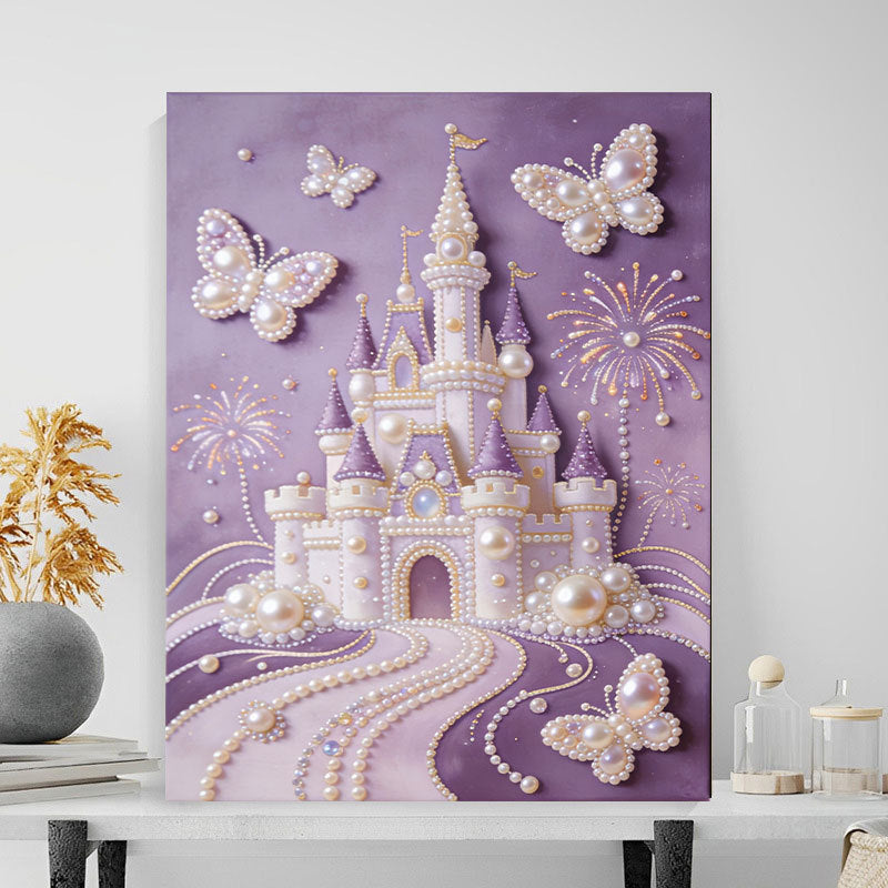 Plymagic DIY Pearl Art - Dream Castle Series