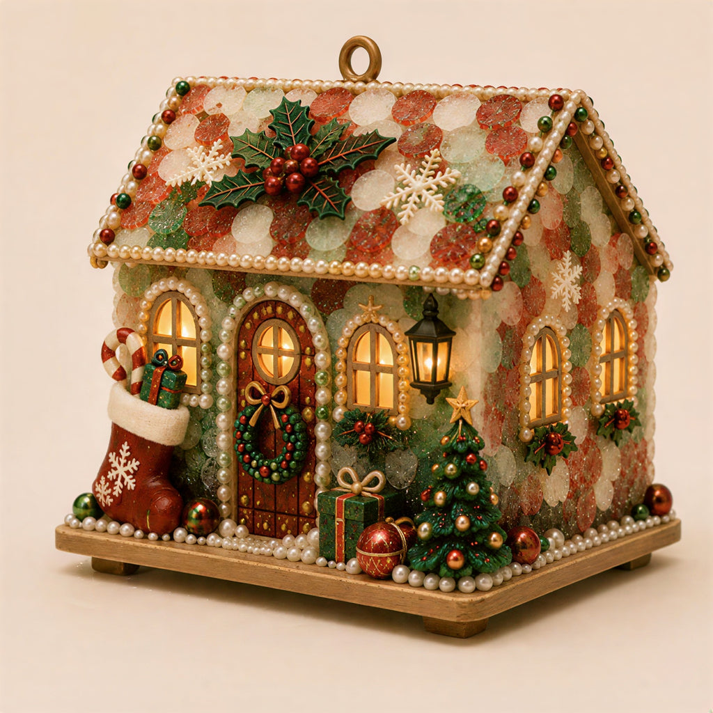 Plymagic DIY Sea Glass - Christmas Cottage