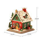 Plymagic DIY Mini House - Christmas Cabin