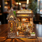 Plymagic DIY Mini House - Floral Mark Café