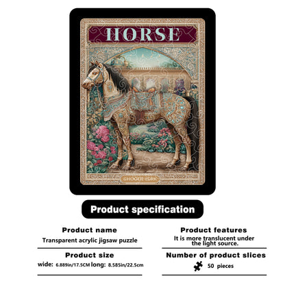 Plymagic DIY Puzzle - Vintage carved horse