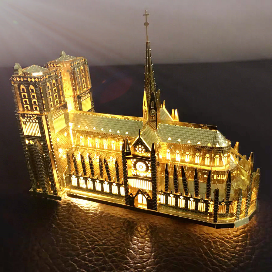 Plymagic Assembly Model - Notre Dame de Paris(Metal version)