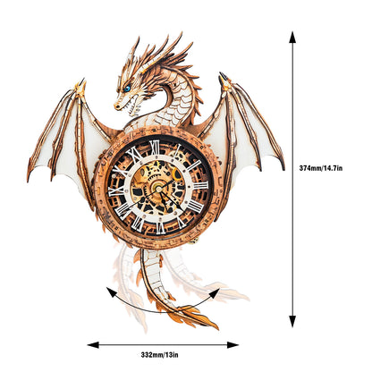 Plymagic DIY Assembled Clock - Dragon Series