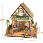 Plymagic DIY Mini House - Retro wooden house