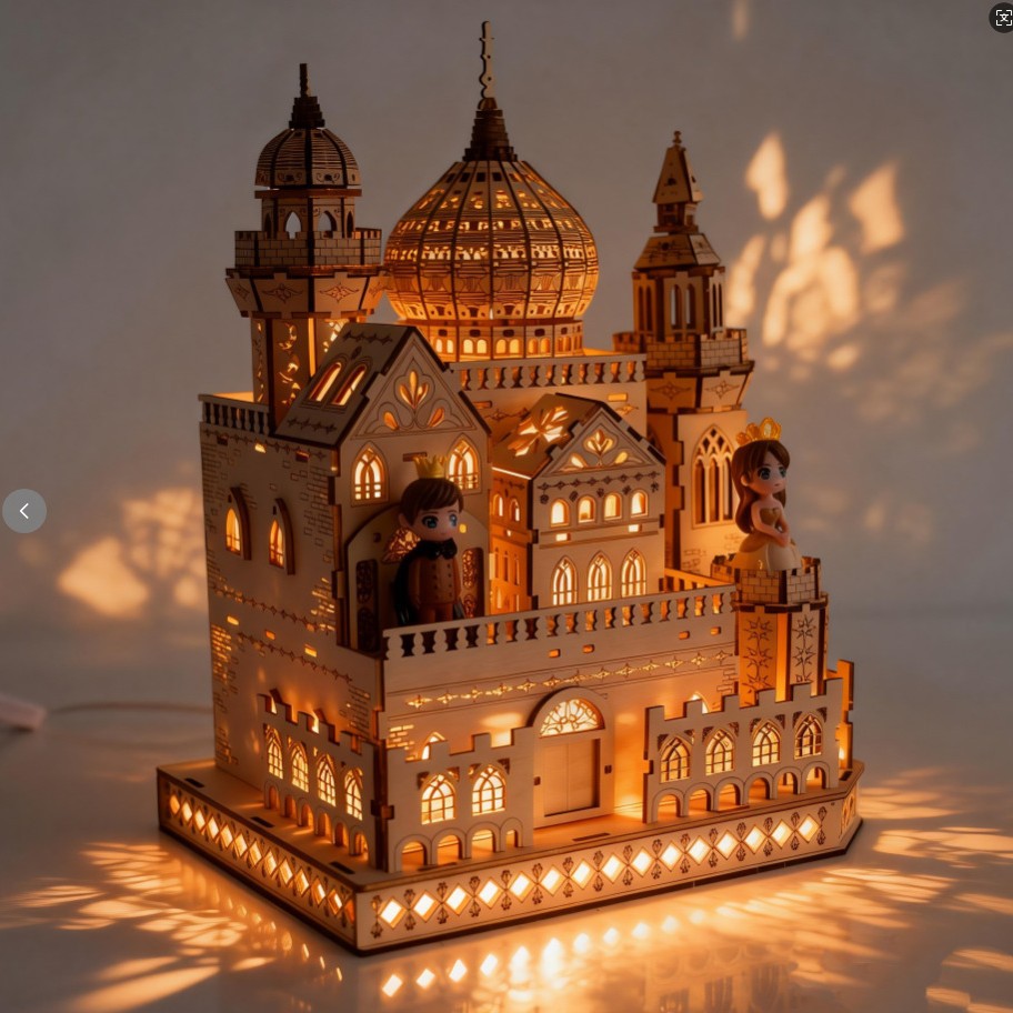 Plymagic Assembly Model - Romantic Castle