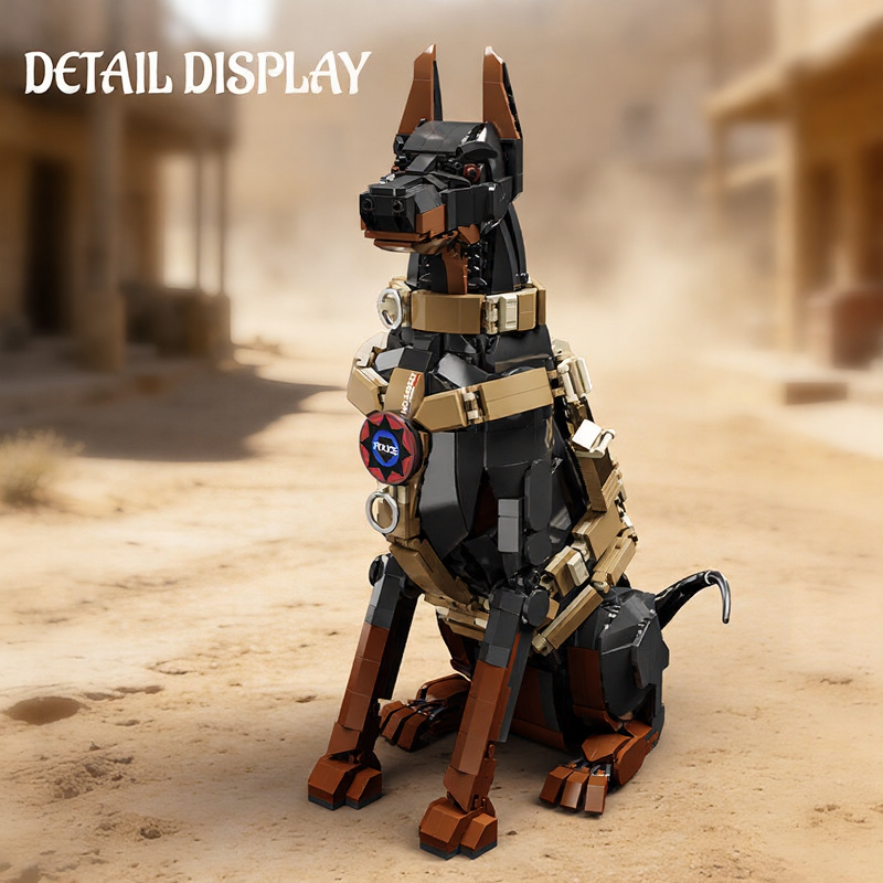 Plymagic Assembly Model - Doberman Pinscher