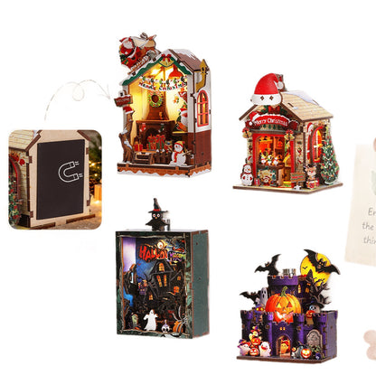 Plymagic DIY Fridge Magnets - Christmas & Halloween Series