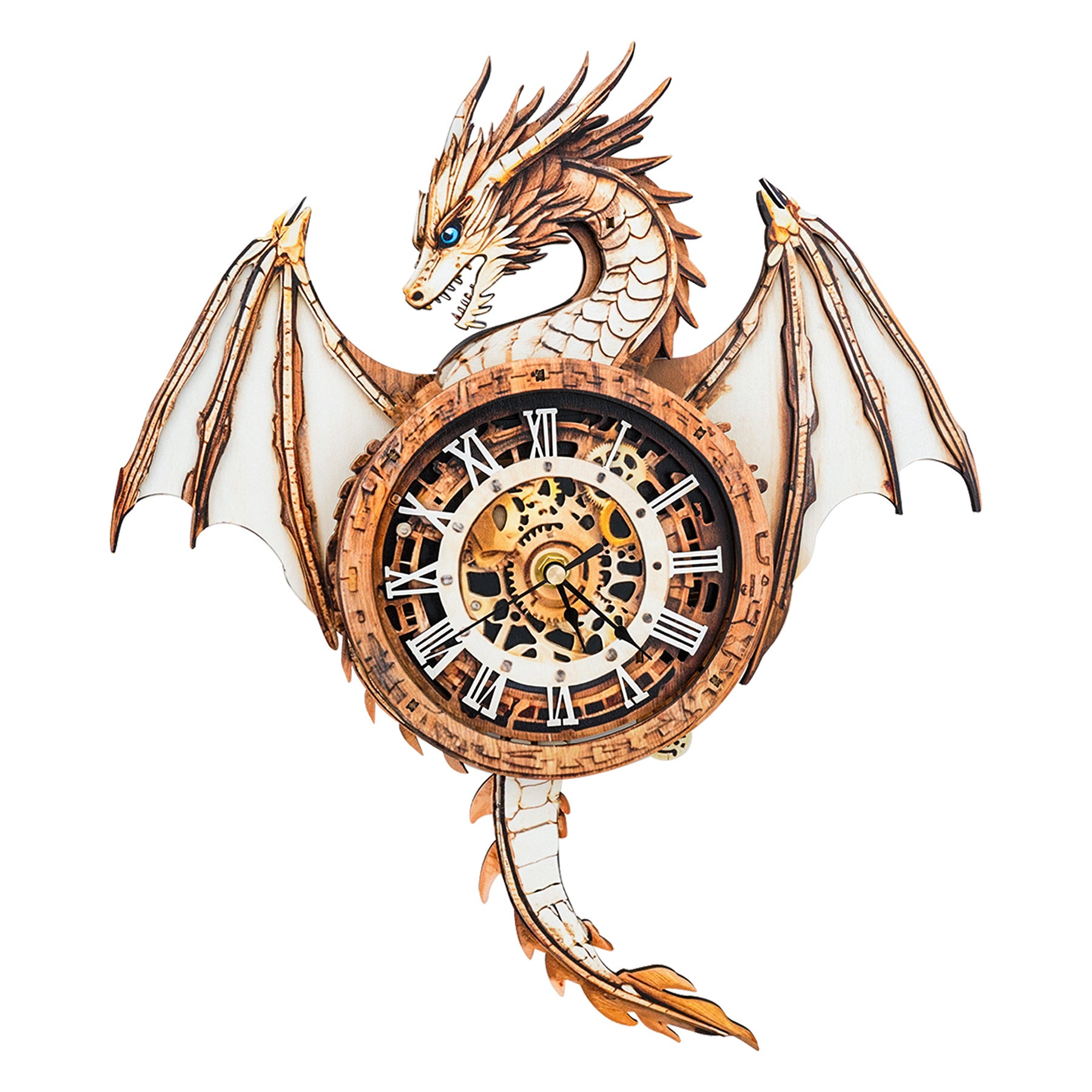 Plymagic DIY Assembled Clock - Dragon Series