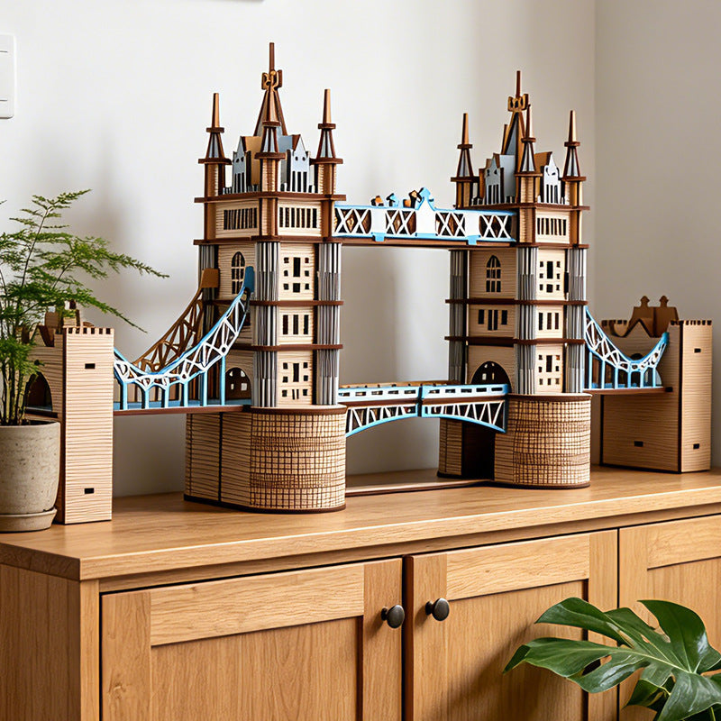 Plymagic Assembly Model - London Tower Bridge