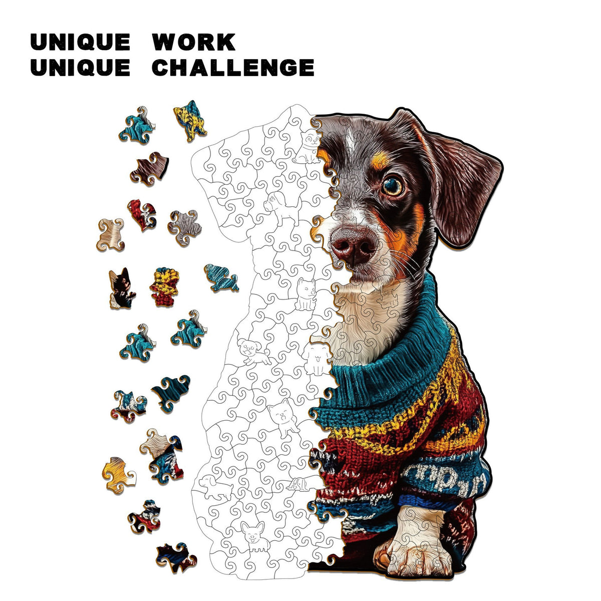 Plymagic Puzzle - Pectoral dog